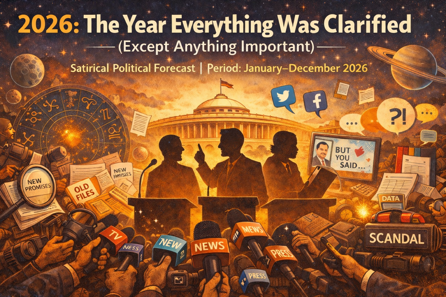 Read more about the article 2026: The Year Everything Was Clarified (Except Anything Important)
